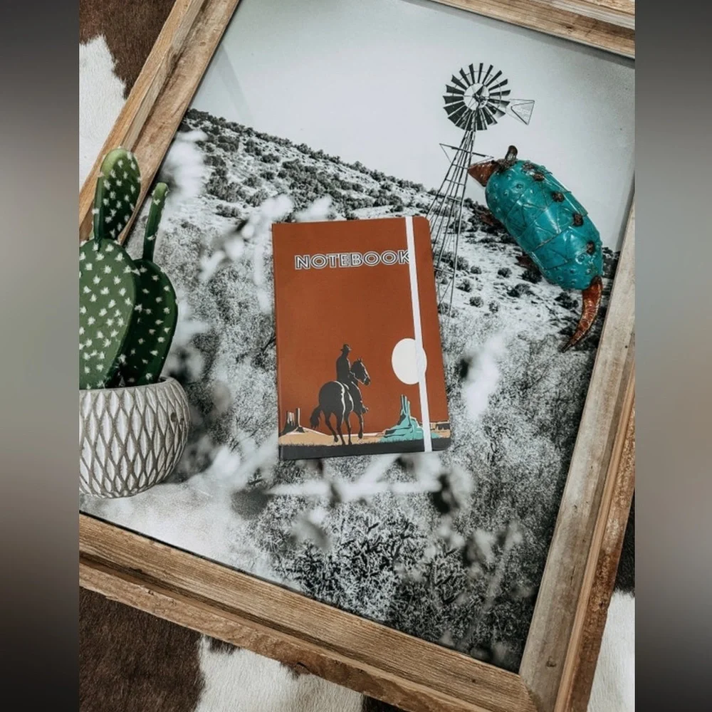 Cowboy Country‎ Notebook/ Journal/ Agenda/ Notepad | NEW!!🐴🌛📙